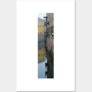 Rio Canal in Mantua, Italy Posters and Art